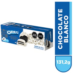 OREO - Galletas Cobertura Sabor A Chocolate blanco 131,2 g