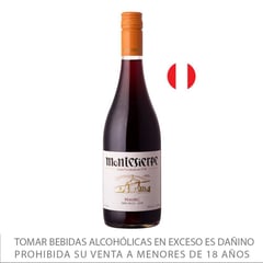 MONTESIERPE - Vino tinto Malbec de 750 mL