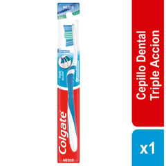 COLGATE - Cepillo Dental Triple Acción Medio 1 Und