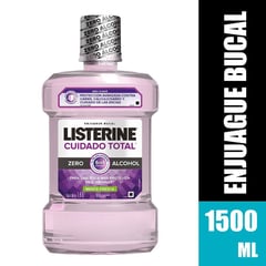 LISTERINE - Enjuague Bucal Total Care Zero 1.5 L