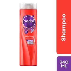 SEDAL - Shampoo Keratina con Antioxidante 340 mL