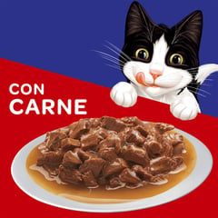 FELIX - Alimento húmedo para gatos Classic con Carne 85 gr