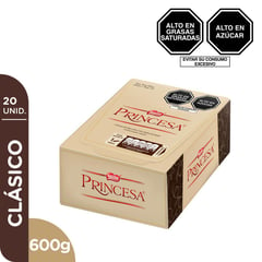 PRINCESA - Caja de chocolates Clásico con 20 unidades