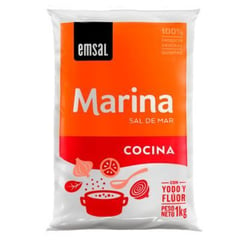 MARINA - Sal de mar para cocina de 1 kg