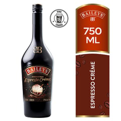 BAILEYS - Crema de Licor Espresso Creme Botella 750 mL