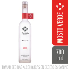 CUATRO GALLOS - Pisco Mosto Verde Acholado 700 mL