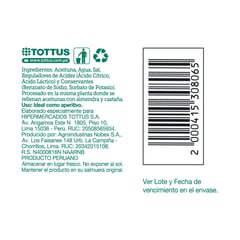 TOTTUS - Aceituna negra entera de cóctel