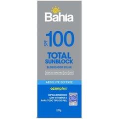 BAHIA - Total Sunblock Spf 100 x 120 g