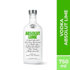 ABSOLUT - Vodka de lima de 750 mL