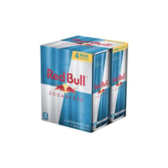 RED BULL - Four Pack de Bebida Energizante Sin Azúcar de 250 mL