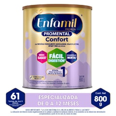 ENFAMIL - FORMULA LCTA PVO CONFORT PREM POTE X800G