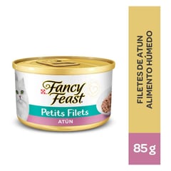 FANCY FEAST - Alimento húmedo para Gatos sabor atun en lata de 85 gr