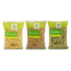 TOTTUS - Pack de Menestras Tottus: 500 g de lentejas + 500 g de arvejas + 500 g de frijoles canarios