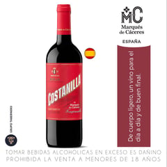 MARQUES DE CACERES - Vino tinto Costanilla 750 mL