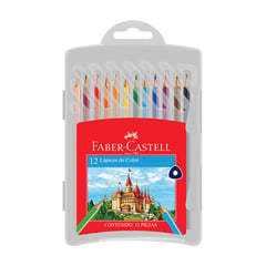 FABER CASTELL - FABER COLORES TRIANGULARES EST X12UN