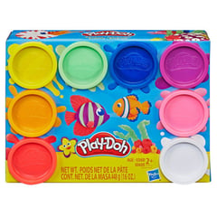 PLAY DOH - Masas y Plastilinas 8 Pack Surtido