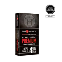 LOS HIERROS - Hamburguesa Premium 800 g