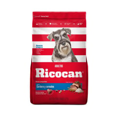 RICOCAN - Comida para perros adultos pequeños sabor cordero y cereales de 15 kg