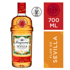 TANQUERAY - Gin Flor de Sevilla Botella 700 mL