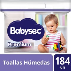 BABYSEC - Toallitas Húmedas Premium de 184 unidades