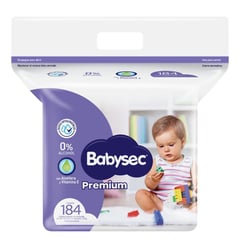 BABYSEC - Toallitas Húmedas Premium de 184 unidades