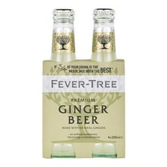 FEVER TREE - Four-pack agua tónica 200 mL