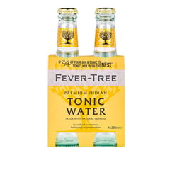 FEVER TREE - Four Pack Agua Tónica Saborizada con Quinina 200 mL