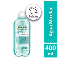 GARNIER - Agua Micelar Pure Active 400 ml