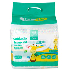 TOTTUS - Toallitas húmedas Cuidado Esencial 5 packs x 80 und