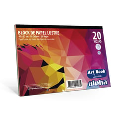 ALPHA - ART BOOK LUSTRE ECO