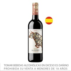 TOTTUS - Vino tinto Alegro Crianza 750 mL