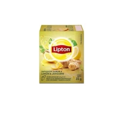 LIPTON - INFUSION LIMON Y JENGIBRE CAJA 1.5G X10UND