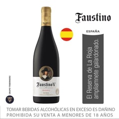 FAUSTINO - Vino Reserva V 750 mL