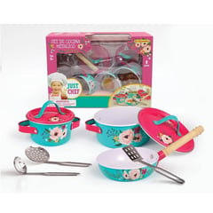 CHAMPION - Set de Cocina Metálico 8 Pzs