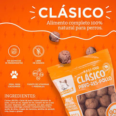 RAMBALA - Alimento Congelado para Perros Pavo Res Pollo