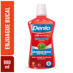 Dento - ENJUAGUE BUCAL EUCALIPTO BOT X 980ML