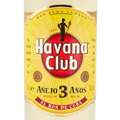 HAVANA CLUB - Ron de 3 años en presentación de 700 mL