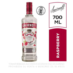 SMIRNOFF - Vodka Raspberry Botella 700 mL