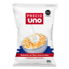 PRECIO UNO - Hojuelas de Maíz Azucaradas 500g