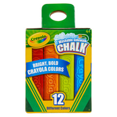 CRAYOLA - TIZAS JUMBO LAVABLES 12UN