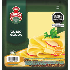 BRAEDT - QUESO GOUDA X 90 GR