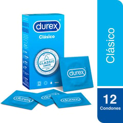 DUREX - Condones Clásico 12 unidades