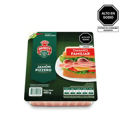 BRAEDT - Jamón pizzero 480 gr