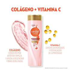 SEDAL - Shampoo Colágeno & Vitamina C 340 mL