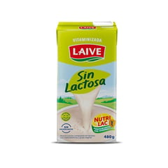 LAIVE - Six Pack Mezcla Láctea sin lactosa 480 g