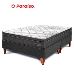 PARAISO - Cama Pocket Star Europea King Charcoal