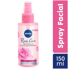 NIVEA - Mist Facial Refrescante Rose Care 150 mL