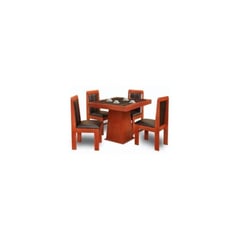 DECOHOME - Comedor Kame con 4 sillas