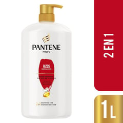 PANTENE - Shampoo Acondicionador 2 en 1 Rizos Definidos 1 Lt