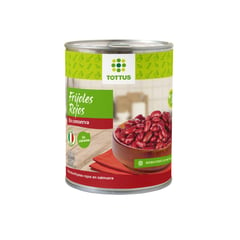 TOTTUS - FRIJOLES ROJOS EN CONSERVA X 400G